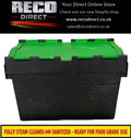 Refurbished Small 30L Plastic Tote Boxes 300x400x250mm – Heavy Duty ALC Containers