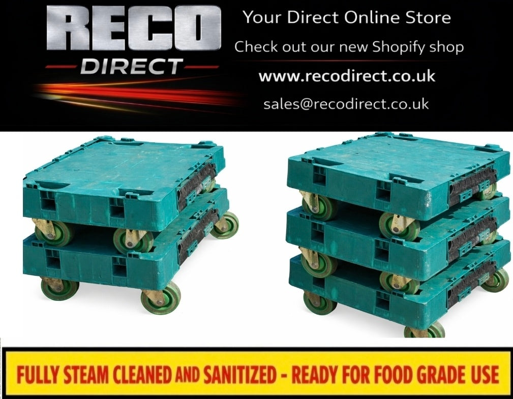 Green ALC Tote/ Bale arm Single Dolly – 250kg Capacity