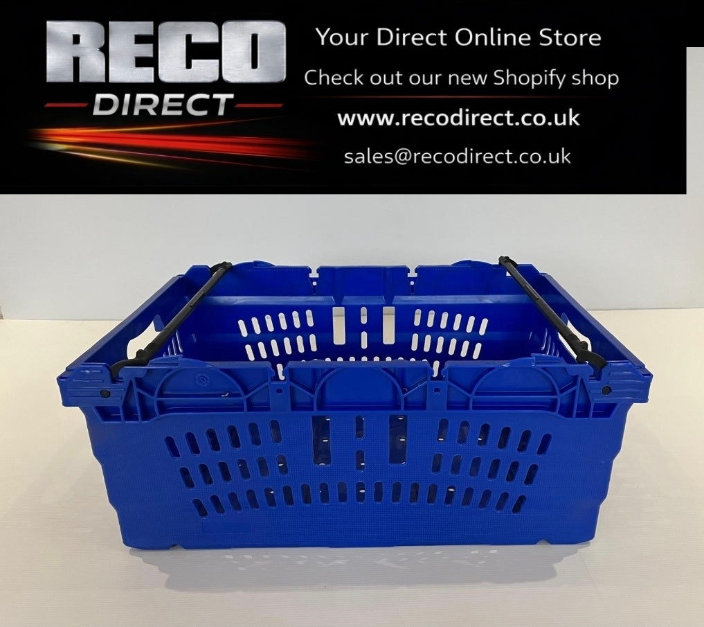 Bale Arm Crate 600×400×250mm – Reconditioned | Multiple Colours Available